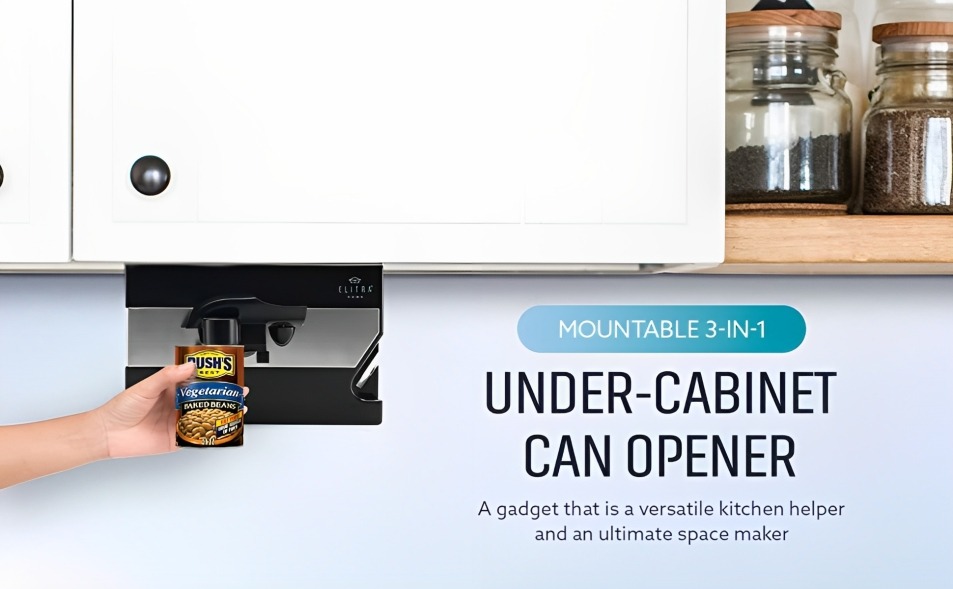 Under Cabinet Electric Can Opener